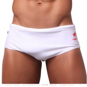Ca-Rio-ca sunga white speedo bikini men's swimsuit swimwear. medium. Worn once